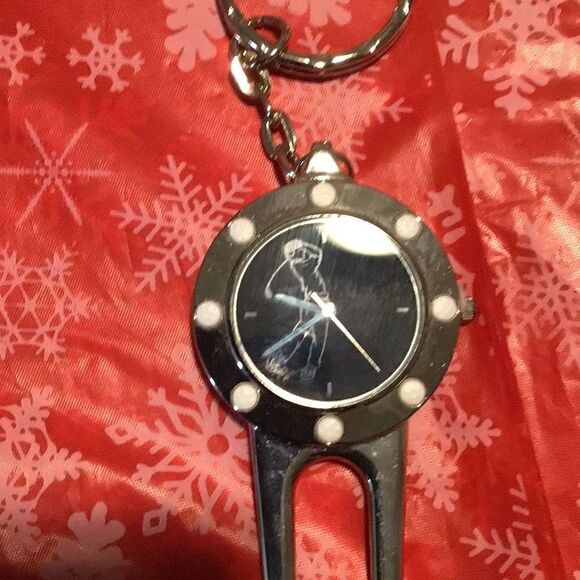 Keychain watch and divet pick - Picture 2 of 3